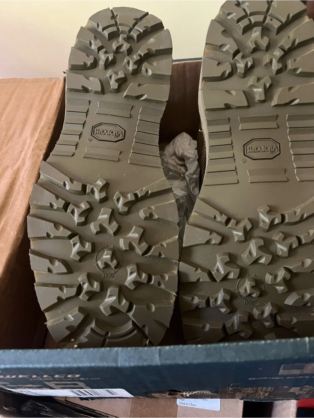 Men's 10.5 Wellco USMC TW RAT Boots NWT